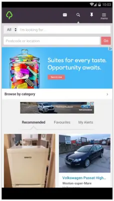 Gumtree Buy Sell Local deals android App screenshot 0